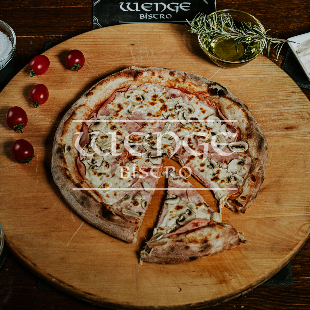 Pizza Prosciutto e Funghi Ø 33cm